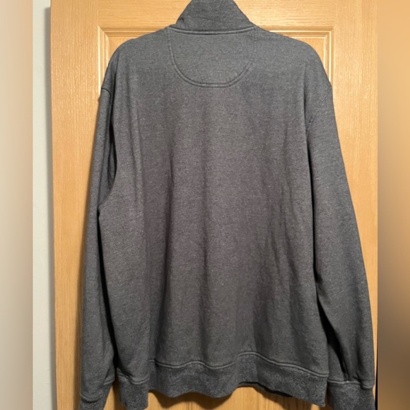 Men's IZOD Advantage SportFlex Performance Stretch Fleece Quarter-Zip Pullover - Picture 5 of 9